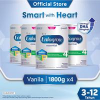 Gambar Enfagrow Essential 4 Susu Formula Anak 3 - 12 Tahun 1800 gr x 4 dari fishshope undefined 1 Tokopedia
