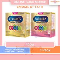 Gambar Terlaris ENFAMIL A+ 1 A+ 2 400 GR TAHAP 1 0-6 BULAN TAHAP 2 6-12 BULAN 400GR KEMASAN KOTAK A1 A2 1 2 Hapy shoping - ENFAMIL 1 400GR dari albarokahmar undefined 1 Tokopedia