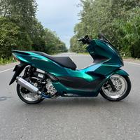 Gambar knalpot stylo 160, Aerox New, Aerox Old, Pcx, Adv, Nmax Original 99 Racing Suara Bas Adem Free Db Killer Encape Karbon - Silver Titan, Nmax New dari Triton Exhaust.99 undefined 5 Tokopedia