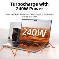 Gambar Kabel Magnetic USB Type C PD 240W 5A CABLETIME Ultra Fast Charging USB C Exclusive Series - Orange, 1M dari XLink Semarang undefined 3 Tokopedia