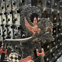 Gambar Patung Wayang Ukir Kayu Bima Jawa dengan Stan Kayu Lawas dari moessongallery undefined 2 Tokopedia