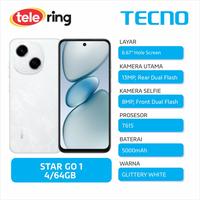 Gambar HP TECNO SPARK GO1 4/64gb - Hitam dari Tele Ring undefined 3 Tokopedia