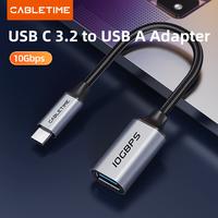 Gambar Kabel OTG USB Type C to USB 3.2 Female CABLETIME USB Adapter 10Gbps Data Transfer dari XLink Surabaya undefined 2 Tokopedia