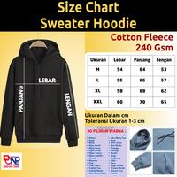Gambar Custom Sablon Jaket Sweater Hoodie Desain Sendiri Sablon DTF - POLOSAN, M dari Dino One Shop undefined 2 Tokopedia