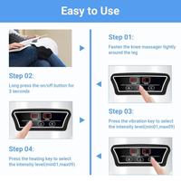 Gambar CORDLESS KNEE MASSAGE THERAPY VIBRATION WITH 9 LEVEL HEAT dari GRINDO undefined 3 Tokopedia