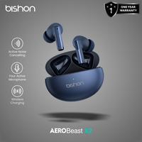 Gambar Headset TWS Earphone Bishon AeroBeast X2 ANC Bluetooth 5.3 Earbuds - Putih dari Bishon_NEW undefined 1 Tokopedia