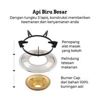 Gambar NIKO KOMPOR GAS 2 TUNGKU REFLECTION 4 KOMPOR GAS KACA 2 TUNGKU TEMPERED GLASS HITAM BLACK SERRIES dari Toko Pusat Perabot Semarang undefined 3 Tokopedia