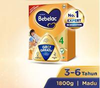 Gambar Bebelac 4 Madu Susu Pertumbuhan Bubuk 1800 gr dari fishshope undefined 1 Tokopedia