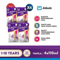 Gambar Pediasure Go UHT 4x110 ML - Nutrisi Pertumbuhan Anak - Pediasure Tetra Single Pack 1-10 Tahun Rasa Cokelat - Vanilla - Vanilla X4 dari Affan Susu Shop undefined 2 Tokopedia