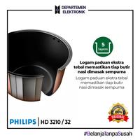 Gambar PHILIPS RICE COOKER HD 3210/32 NON STICK dari Departemen Elektronik undefined 2 Tokopedia