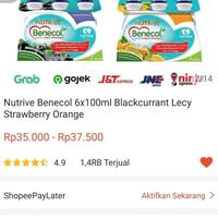 Gambar Promo Nutrive Benecol 1 Karton 6 pack 6x100 ml semua rasa Bets - Strawberry, 1 karton(6pack) dari eka jaya store33 undefined 3 Tokopedia