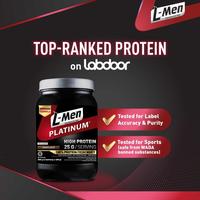 Gambar Top sale L-men Platinum 800 gram Suplemen Tinggi Whey Protein Rendah Lemak - LMEN 800gr 800 gr - Vanilla Caramel dari Hanihoo undefined 4 Tokopedia