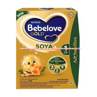 Gambar Nutricia Bebelove Gold 1 Soya 170gr Susu Formula Bayi Anak Kedelai Bebelac Gold Soya 1 no 1 dari Affan Susu Shop undefined 1 Tokopedia