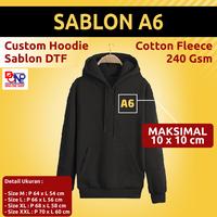 Gambar Custom Sablon Jaket Sweater Hoodie Desain Sendiri Sablon DTF - POLOSAN, M dari Dino One Shop undefined 5 Tokopedia