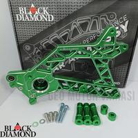 Gambar SWING ARM ORIGINAL BLACK DIAMOND  XMAX OLD & XMAX NEW CONNECTED FULL CNC ANTI KARAT BLACK DIAMOND BEST QULITY - Hitam, 2 PISTON dari geomotorvariasi undefined 5 Tokopedia