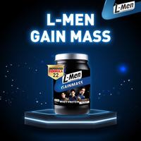 Gambar L-Men Gain Mass Chocolate 800g - 22g Whey Protein - 10 Serving dari zakisehat undefined 3 Tokopedia