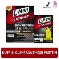 Gambar L-Men Platinum Refill Choco Latte 800gr + Isopower Stargizing 30 Sch dari zakisehat undefined 2 Tokopedia