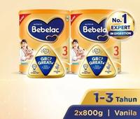 Gambar Bebelac 3 Vanila Susu Pertumbuhan Bubuk 800 gr x 2 dari fishshope undefined 1 Tokopedia