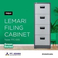 Gambar TOPAS TFC 005 Filling Cabinet Besi 4 Susun Laci Drawer | Kabinet Laci Dokumen Arsip Kantor Office - 4 LACI, DIRAKIT dari Citra furniture undefined 1 Tokopedia