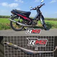 Gambar knalpot Suzuki crystal kolong samping dari Lingga Jaya Knalpot undefined 4 Tokopedia