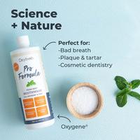 Gambar Oxyfresh Mouthwash Pro Formula / Fresh Breath Lemon Mint / Obat Kumur Oxygene / Penghilang Bau Mulut / Non Alkohol / Non Staining / Sariawan / Radang Gusi / Mulut Kering / Perawatan Luka Operasi Gigi / Oxy Zinc Mouthrinse - 89mL & 473mL - Pro Form. 89mL dari Oxyfresh Store undefined 5 Tokopedia
