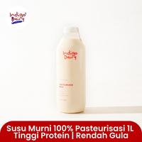 Gambar Susu Sapi Murni Pasteurisasi - Indigo Dairy - 100% Fresh Milk, Tinggi Protein (14g per porsi), Rendah Gula, Tanpa Bahan Pengawet, Susu Segar Langsung dari Peternakan Tasikmalaya - 1 Liter - Promo Bundling Hemat! dari Indigo Dairy Jaksel undefined 1 Tokopedia