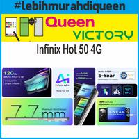 Gambar Infinix Hot 50 4G 6/256 Garansi Resmi INFINIX INDONESIA - Hitam dari Queen Marina undefined 1 Tokopedia