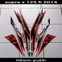 Gambar Stiker Striping List Body Motor Honda Supra X 125 Fi 2014 dari TwinRR Striping Motor undefined 4 Tokopedia