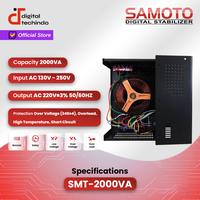 Gambar SAMOTO Stabilizer 2000VA Stavolt Single Phase Stavolt SMT2000VA Stabiliser SMT dari Digital Techindo undefined 4 Tokopedia