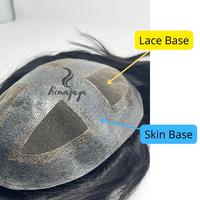 Gambar Tutup Botak Toupee Pria Natural Skin Lace+ - 22x18 dari Remajaya Hair undefined 2 Tokopedia