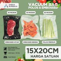 Gambar Plastik Vacuum Bag Embossed DELKOCHOICE (Uk : 15cm x 20cm ) - Polos dari Aneka Bungkus undefined 1 Tokopedia