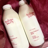 Gambar Susu Sapi Murni Pasteurisasi - Indigo Dairy - 100% Fresh Milk, Tinggi Protein (14g per porsi), Rendah Gula, Tanpa Bahan Pengawet, Susu Segar Langsung dari Peternakan Tasikmalaya - 1 Liter - Promo Bundling Hemat! dari Indigo Dairy Jaksel undefined 5 Tokopedia