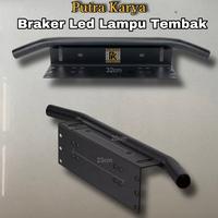 Gambar Dudukan Bracket Lampu Led Tembak Sorot Aksesoris Bumper Tatakan Braket Variasi Plat Nomor Mobil Universal - Braket saja dari putrakarya1 undefined 1 Tokopedia
