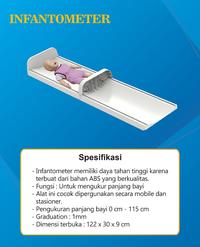 Gambar Baby Lenght Board/ Alat Pengukur Tinggi badan Bayi dari Ansari Medika undefined 1 Tokopedia