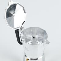 Gambar Crema Moka Pot 6 Cup (Brandless - mirip Bialetti) - Mokapot Espresso - Black, 6 Cups dari Waterground Coffee & Roastery undefined 4 Tokopedia