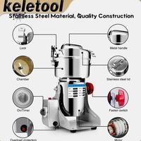 Gambar WLWe- gilingan tepung grinder mesin giling bumbu kering powder grinder mesin tepung penggiling kacang tanah listrik penggilingan kacang tanah listrik Gilingan Bumbu alat giling kacang tanah mesin blender food cutter - 800G5000w dari WLWe undefined 4 Tokopedia