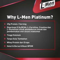 Gambar L-Men Platinum Choco Latte Refill 800gr - Suplemen Tinggi Protein dari Miami Store67 undefined 4 Tokopedia