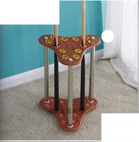 Gambar ONRack Floor Cue Rack RK-12 Rak Storage Rumah Kantor 12 Lubang Stick Kayu Sudut Corner Billiard Billiar - RK12-000, Brown dari ONbilliard undefined 4 Tokopedia
