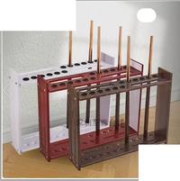 Gambar ONRack Floor Cue Rack RK-12 Rak Storage Rumah Kantor 12 Lubang Stick Kayu Sudut Corner Billiard Billiar - RK12-000, Brown dari ONbilliard undefined 2 Tokopedia