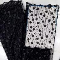 Gambar KAIN RENDA BROKAT /TILE METERAN - merah hati dari yoya-2nd undefined 4 Tokopedia