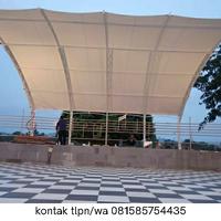 Gambar tenda membrane | kanopi membrane | atap modern membran dari rizki awning.com undefined 1 Tokopedia