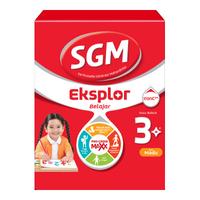 Gambar SGM Eksplor 3+ IronC Susu Bubuk Pertumbuhan Anak Madu atau Vanilla 900 gram - Honey dari firsalstore undefined 1 Tokopedia