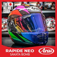 Gambar HELM ARAI SAKATA BOMB RAPIDE NEO FULL FACE HELMET RAPIDE NEO BLUE/PURPLE dari THC Helmets undefined 1 Tokopedia