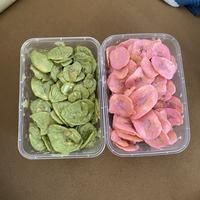 Gambar Keripik Pisang Coklat lumer Stawberi Matcha Tiramisu Taro box750ml - Coklat, Box 500ml dari Nggayemi Snack undefined 4 Tokopedia