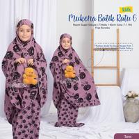 Gambar Mukena Anak Batik Ratu Kids 6 - sage dari Alma Collection 3 undefined 4 Tokopedia