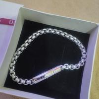 Gambar Gelang rantai Pria Stainless D Paris Original dari Tokotomiku undefined 2 Tokopedia