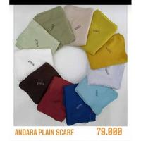 Gambar ZOYA Andara Plain Scarf Maroon - Fashion Muslim Kerudung Hijab Jilbab Segi Empat Polos Bahan Voal dari Zoya Jababeka Cikarang undefined 5 Tokopedia