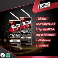 Gambar L-MEN HI PROTEIN 2 GO CHOCOLATE 200ML - SUPLEMEN TINGGI PROTEIN SIAP MINUM BERKUALITAS dari ErlansyahStore undefined 2 Tokopedia