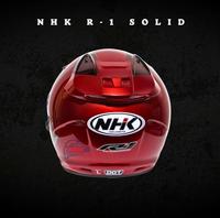 Gambar TOKO AGIP - Helm NHK R-1 Solid - READY SIZE M, L, XL - Tersedia Helm NHK AZCA BOGO BIVI BQZ CARGLOSS CLASSIC GHM GM CAKIL HIU INK JPN KYT MAZ MDS MRX VOG XYZ/Helm Motor/Helm Full Face/Helm Half Face/Aksesoris Helm/ Cover Helm/Parfum Helm - Red Maroon, M dari Toko Helm Agip undefined 5 Tokopedia
