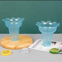 Gambar Cup Minuman / Es Krim plastik Import Premium tebal model kembang Cup model Payung Umbrella Cup dari AJUDANSEPATUMURAH undefined 4 Tokopedia